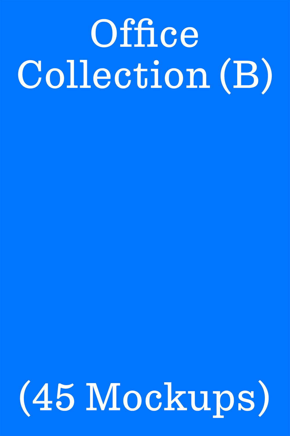 Office Collection B (45 mockups) - Office Collection B (45 mockups)