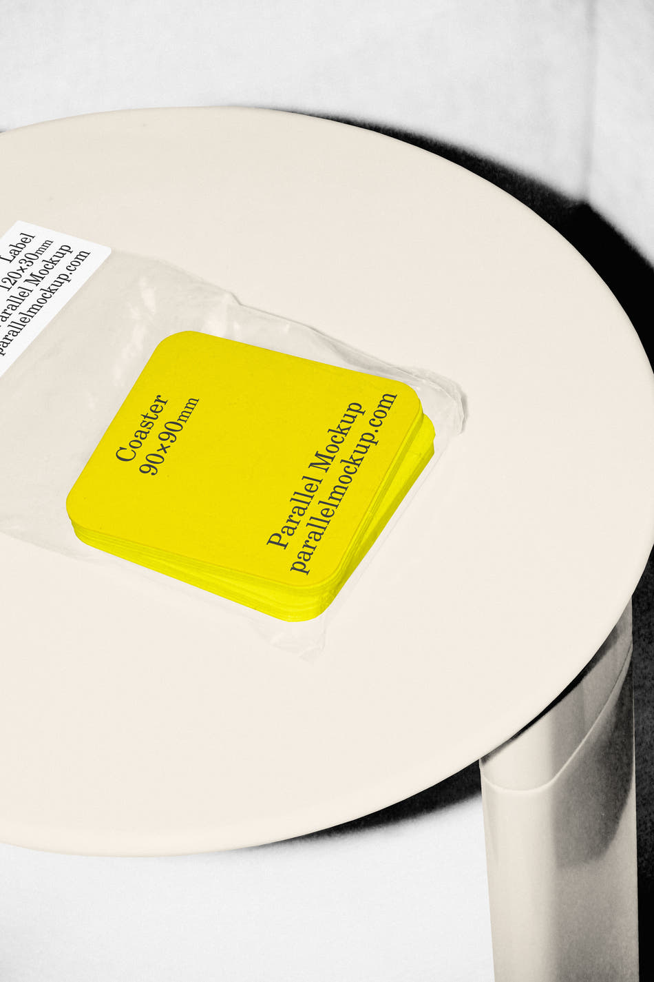 Coaster Mockup FO-A-02 - Coaster Mockup FO-A-02