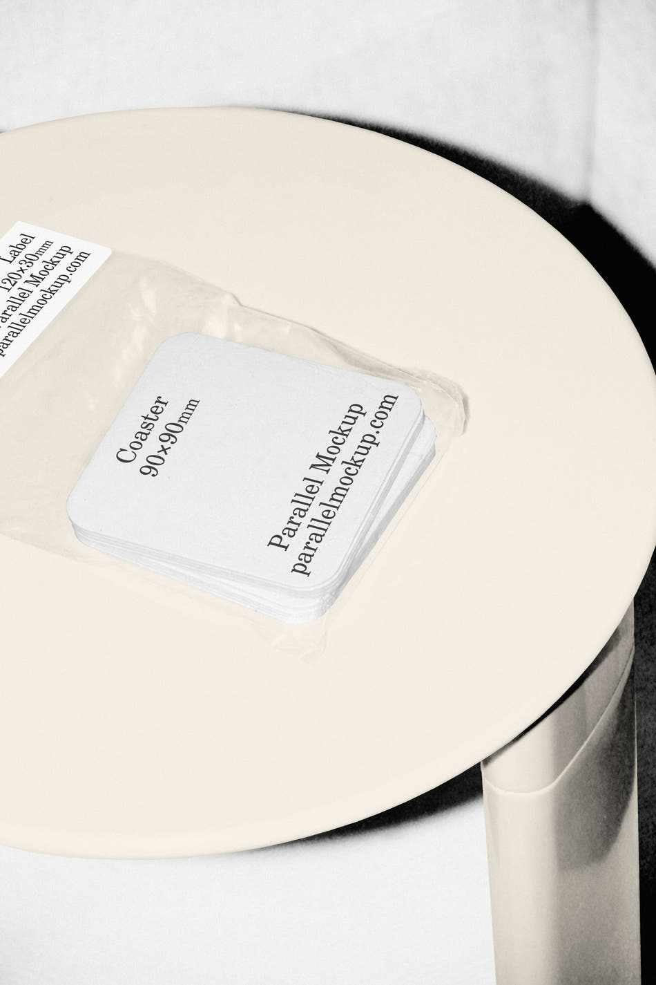 Coaster Mockup FO-A-02 - Coaster Mockup FO-A-02