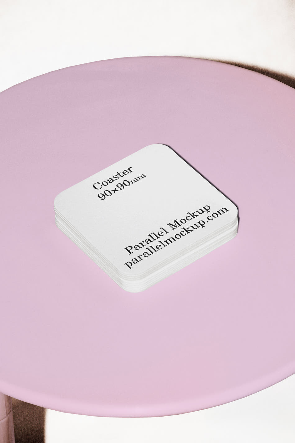 Coaster Mockup FO-A-03 - Coaster Mockup FO-A-03