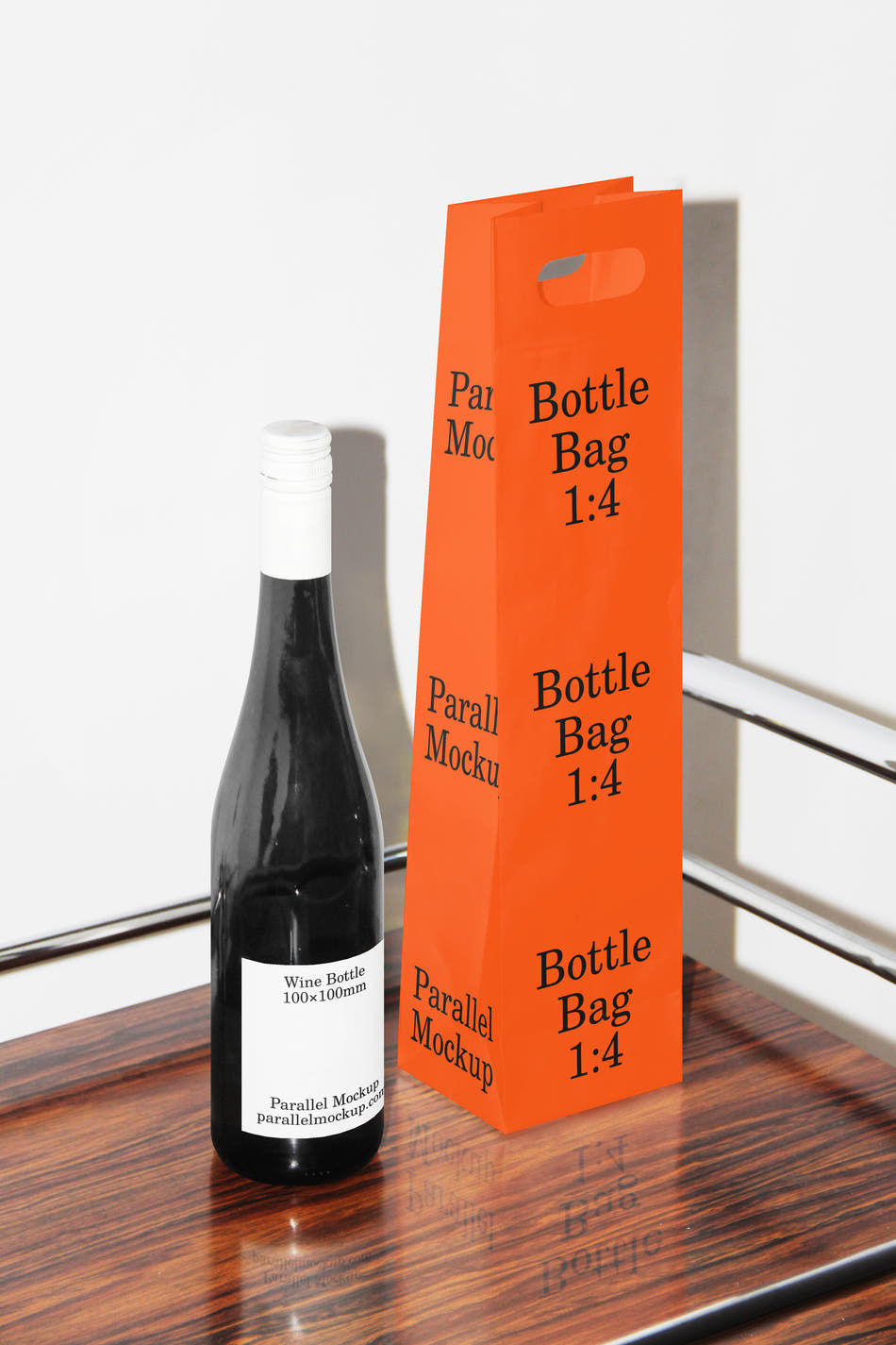 Wine Bottle & Bottle Box FO-A-19 - Wine Bottle & Bottle Box FO-A-19