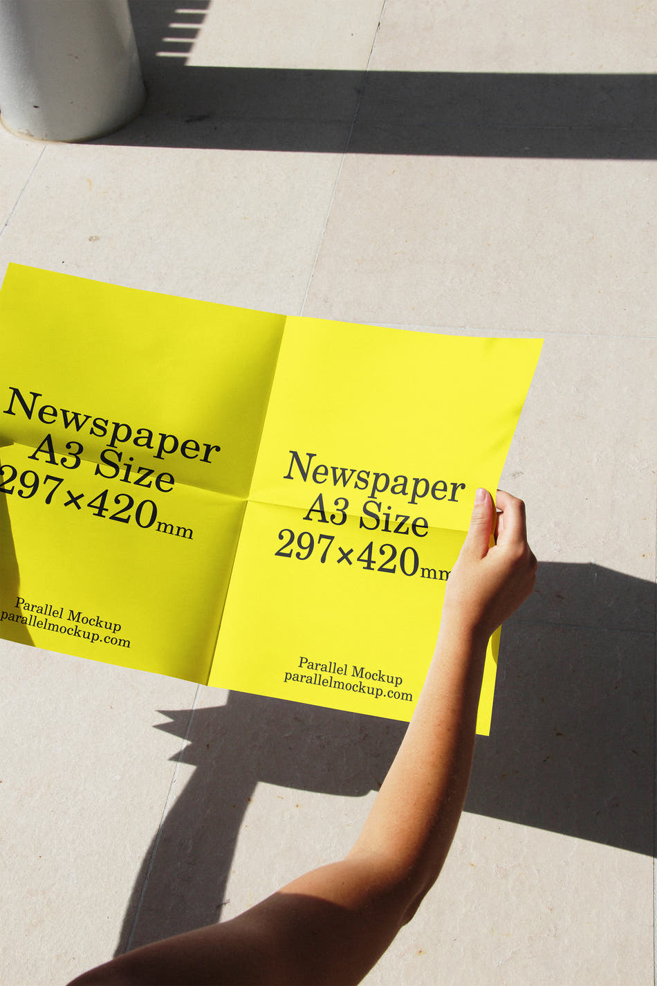 Newspaper Mockup OF-B-22 - Secondary preview