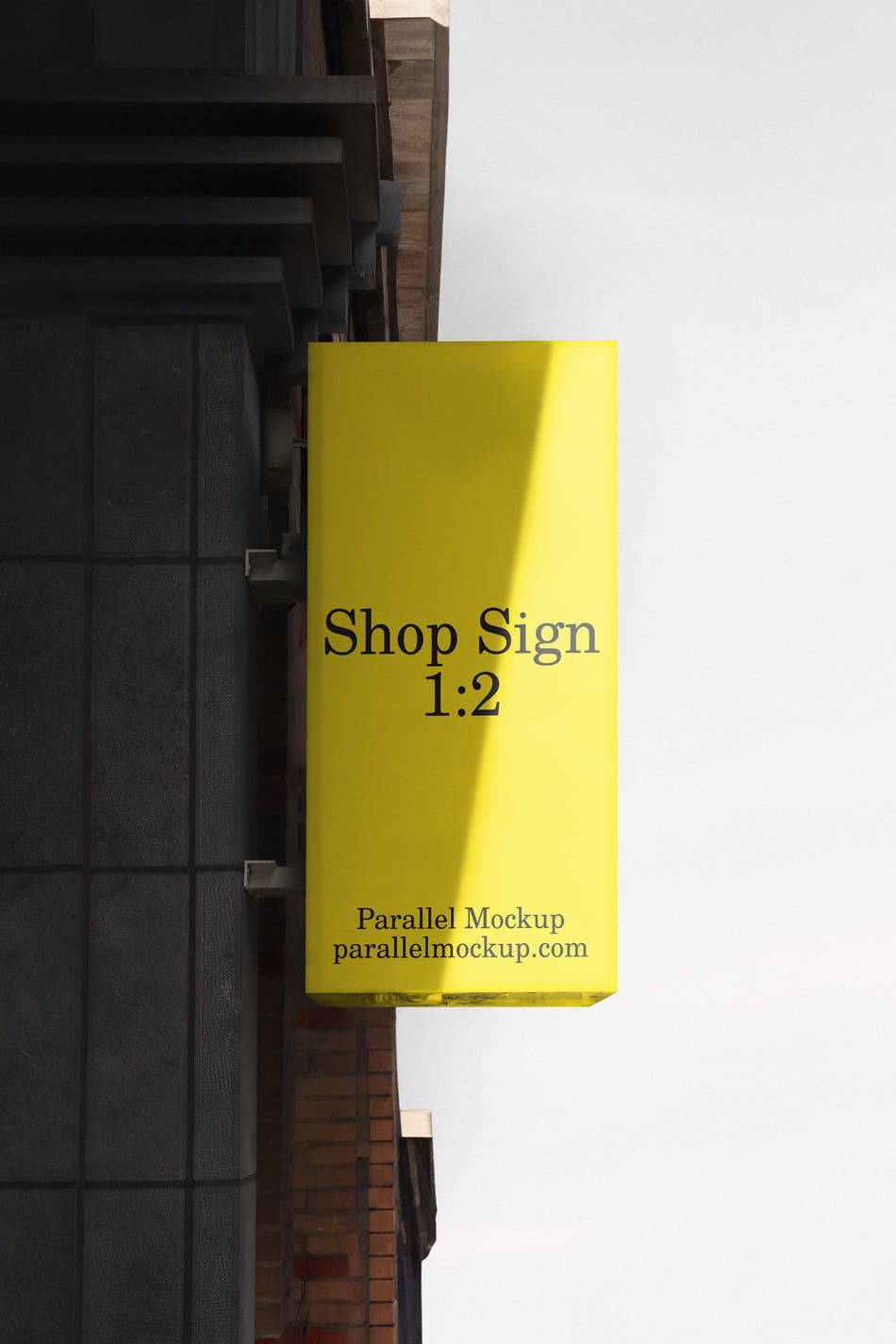 Shop Sign Mockup CI-A-03 - Shop Sign Mockup CI-A-03