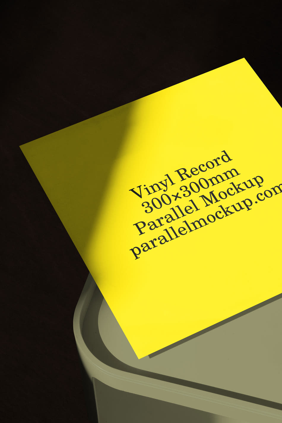 Vinyl Record Mockup OF-B-34 - Secondary preview