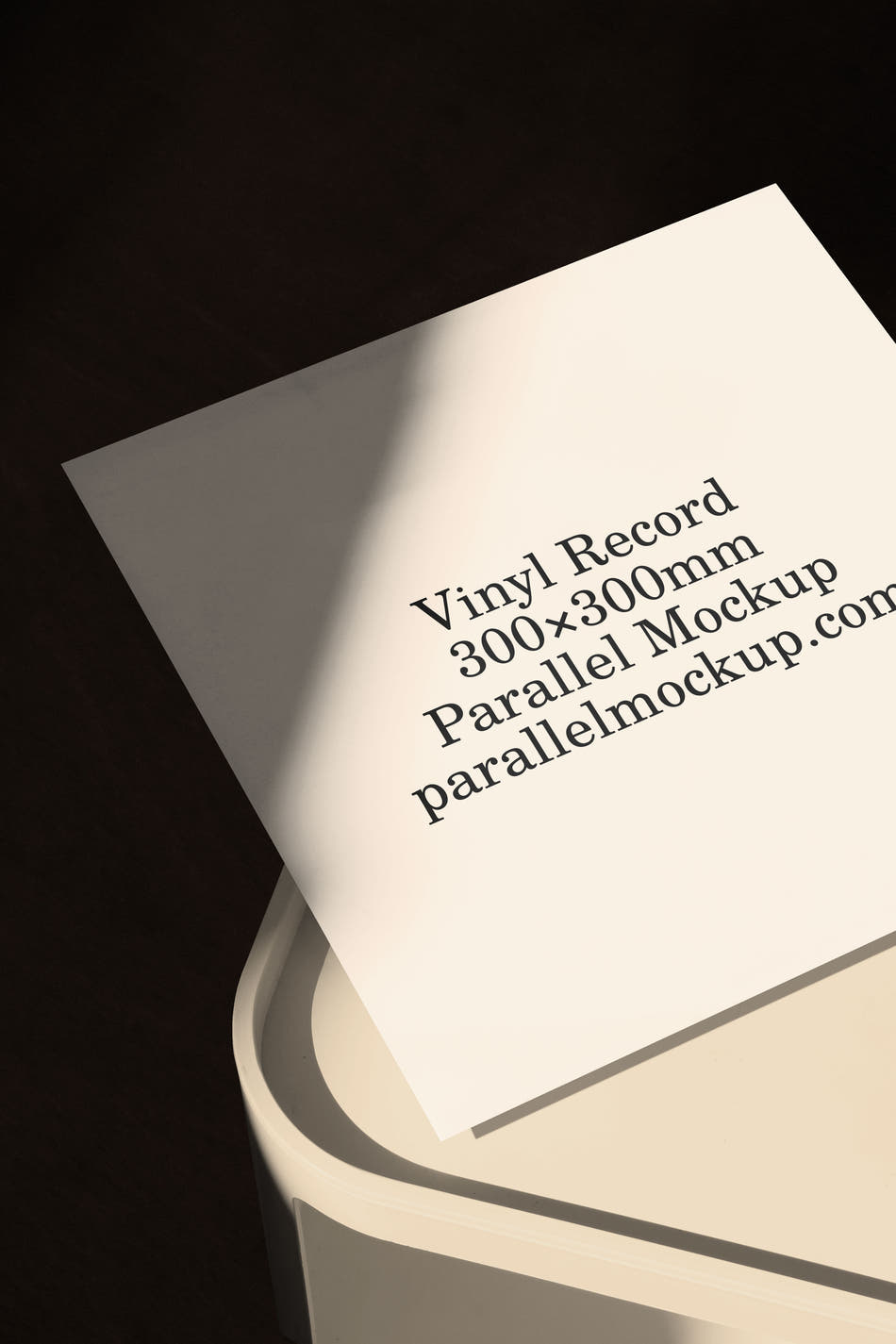 Vinyl Record Mockup OF-B-34 - Main preview