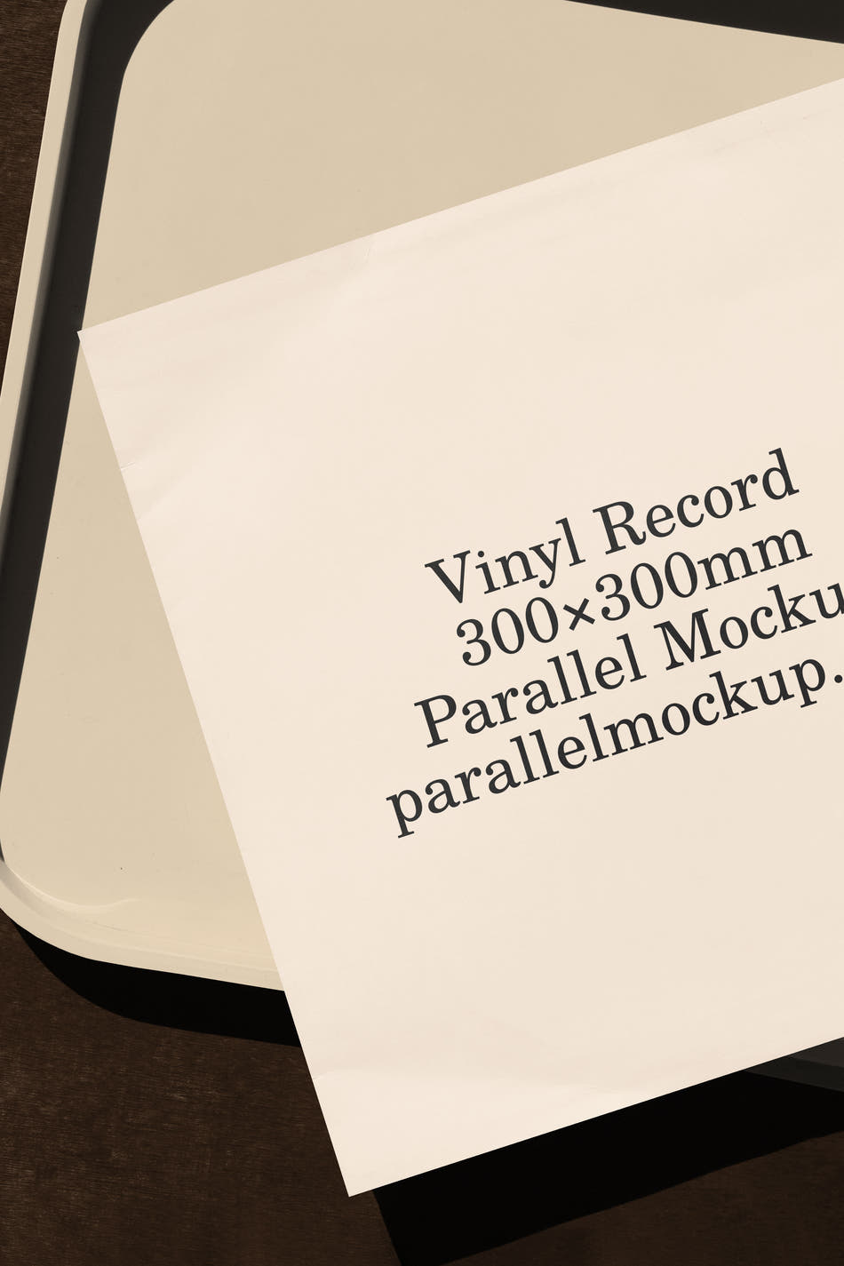 Vinyl Record Mockup OF-B-36 - Main preview