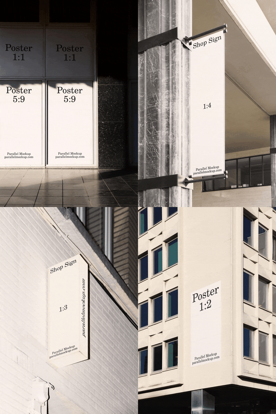 City Collection B (13 mockups) - City Collection B (13 mockups)