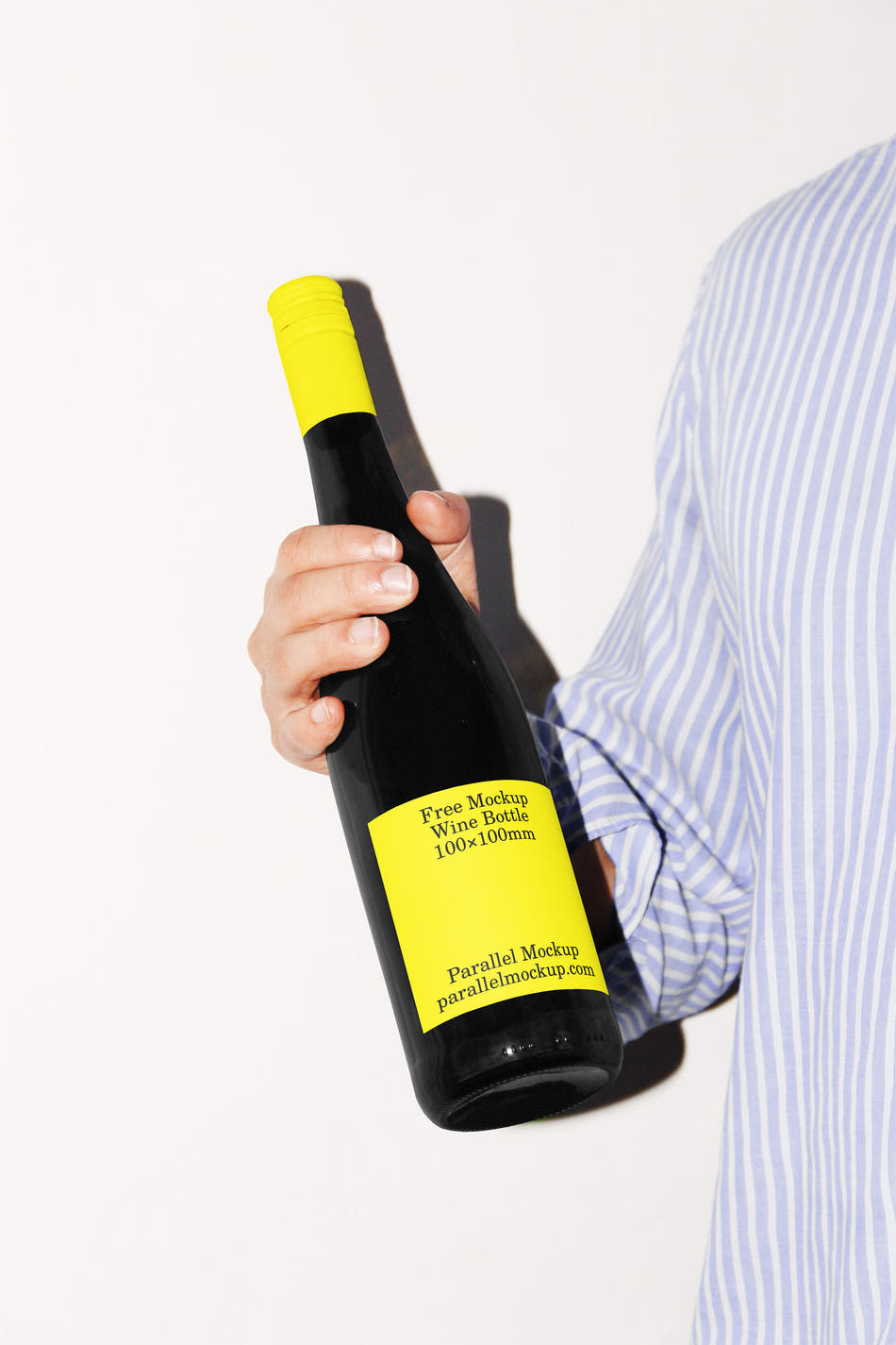 Wine Bottle Mockup FREE FO-A-16 - Secondary preview