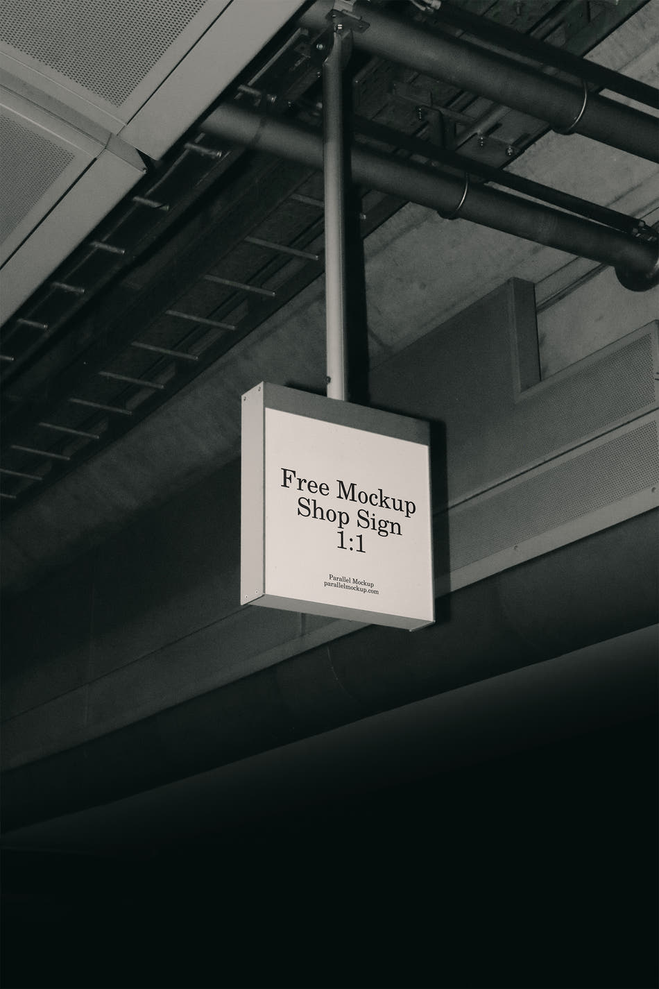 Shop Sign Mockup FREE-08 - Main preview