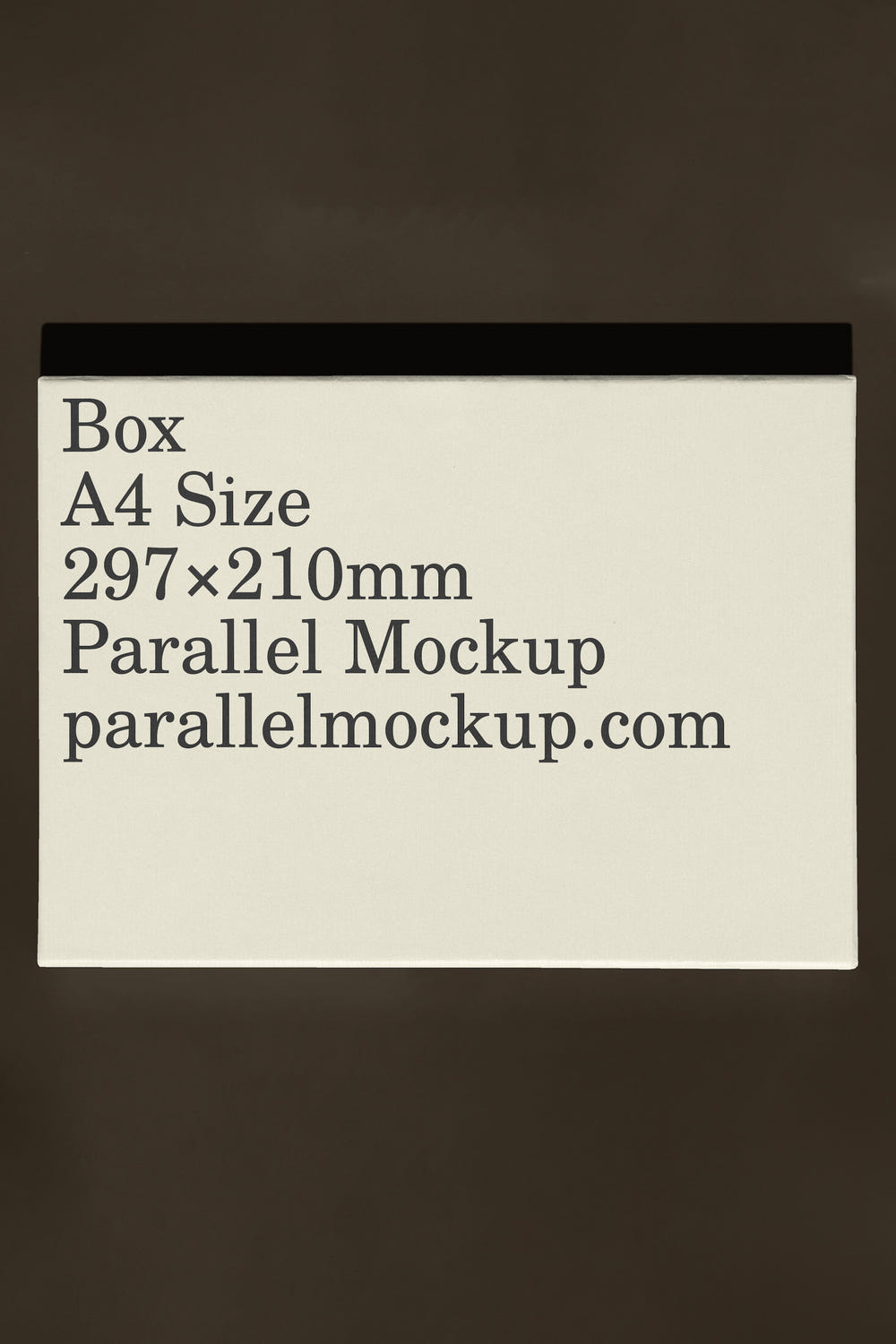 Box Mockup OF-A-12 - Box Mockup OF-A-12 - 2 of 2
