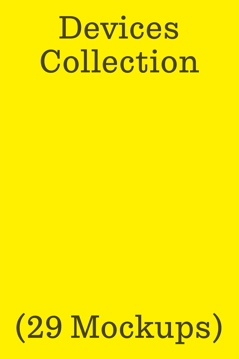 Devices Collection (29 mockups) - Devices Collection (29 mockups)