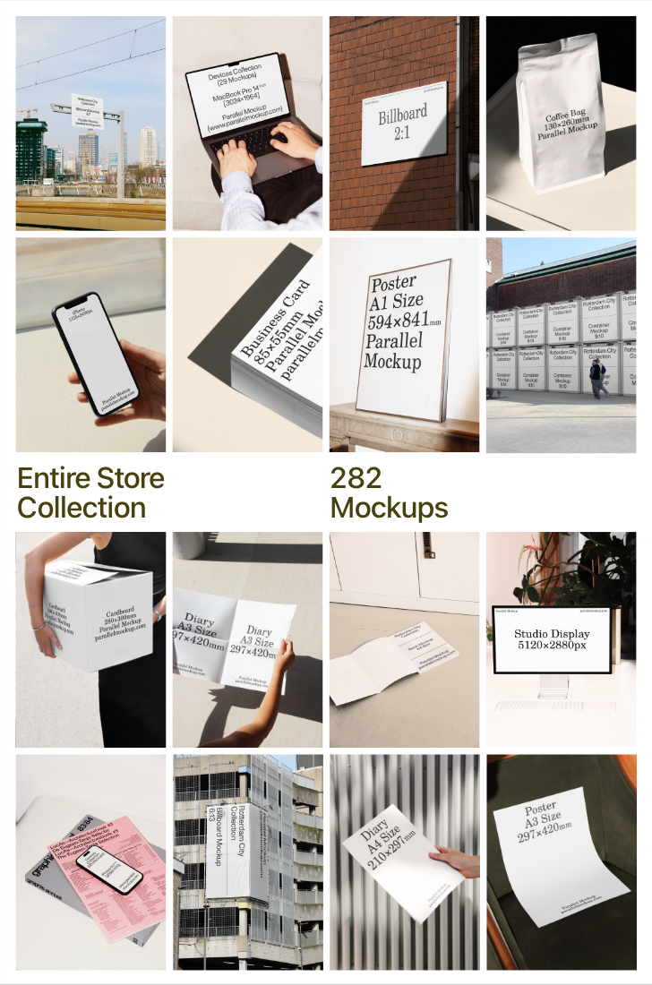 Entire Store (282 mockups) - Entire Store (282 mockups)