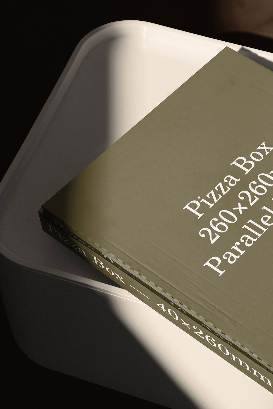 Pizza Box Mockup FO-A-09 - Pizza Box Mockup FO-A-09
