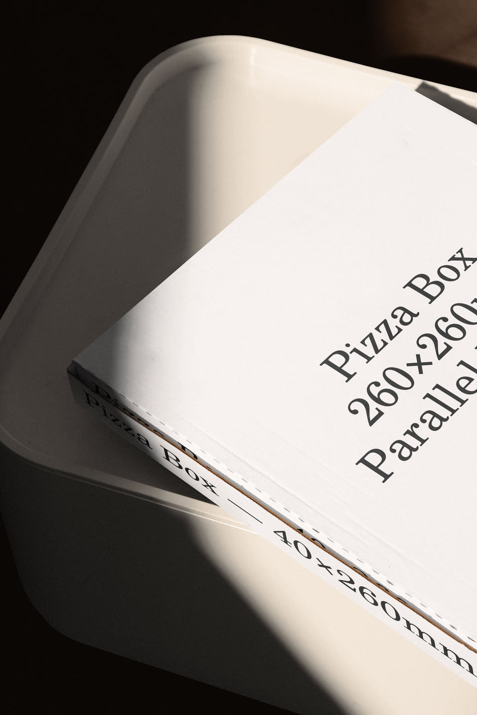 Pizza Box Mockup FO-A-09 - Pizza Box Mockup FO-A-09