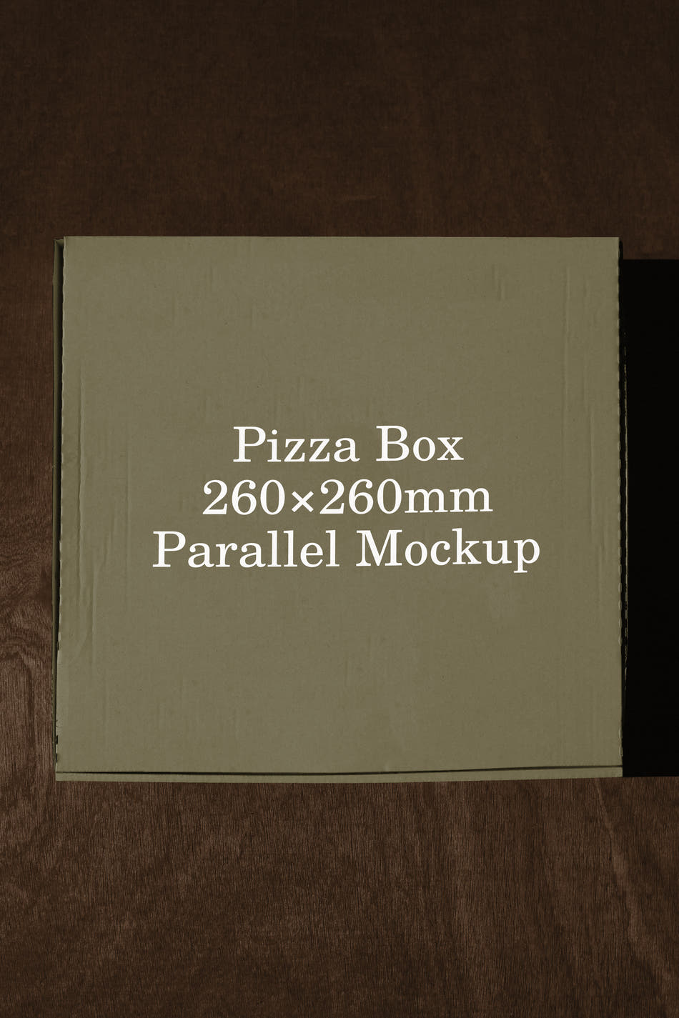 Pizza Box Mockup FO-A-11 - Pizza Box Mockup FO-A-11