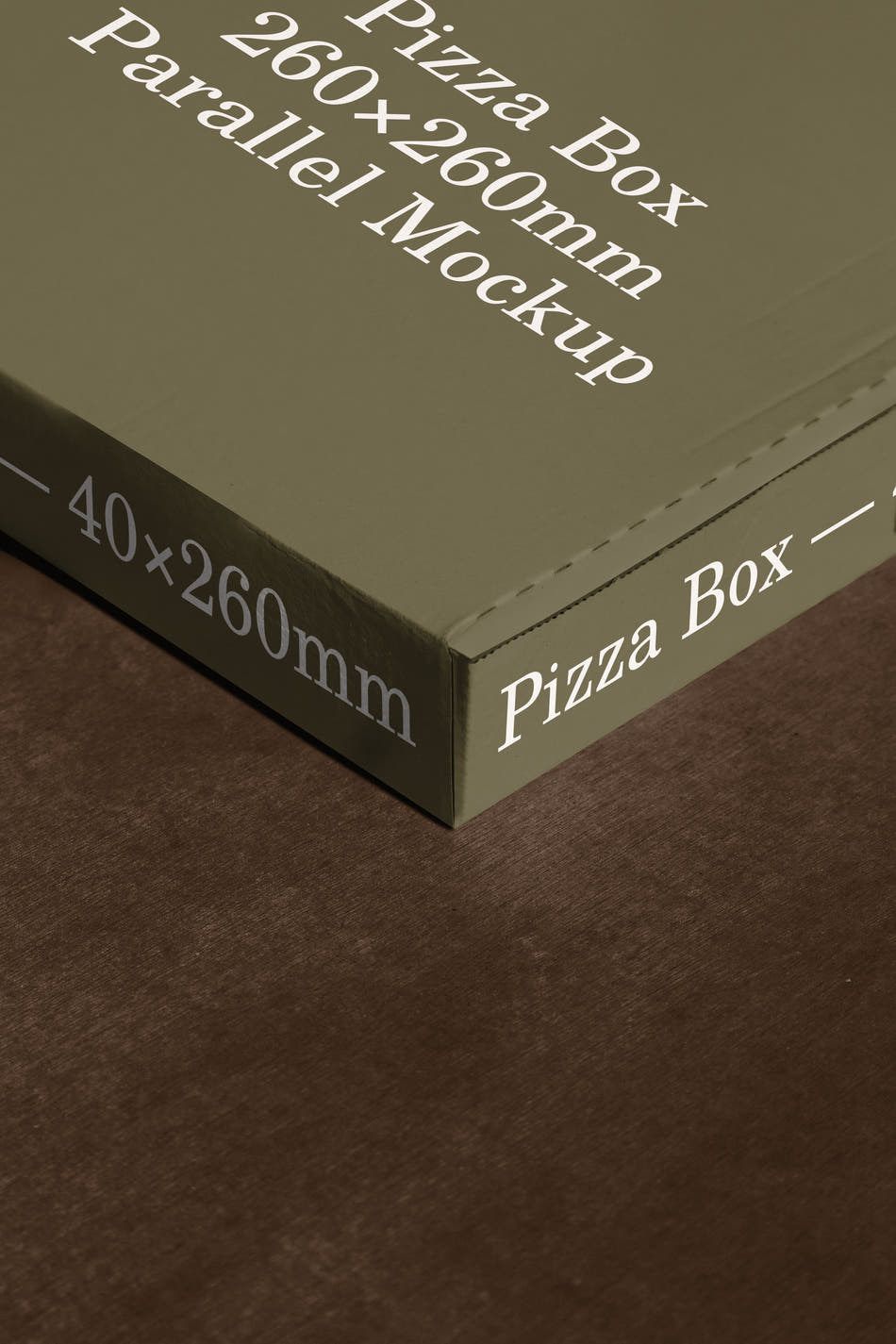 Pizza Box Mockup FO-A-12 - Pizza Box Mockup FO-A-12