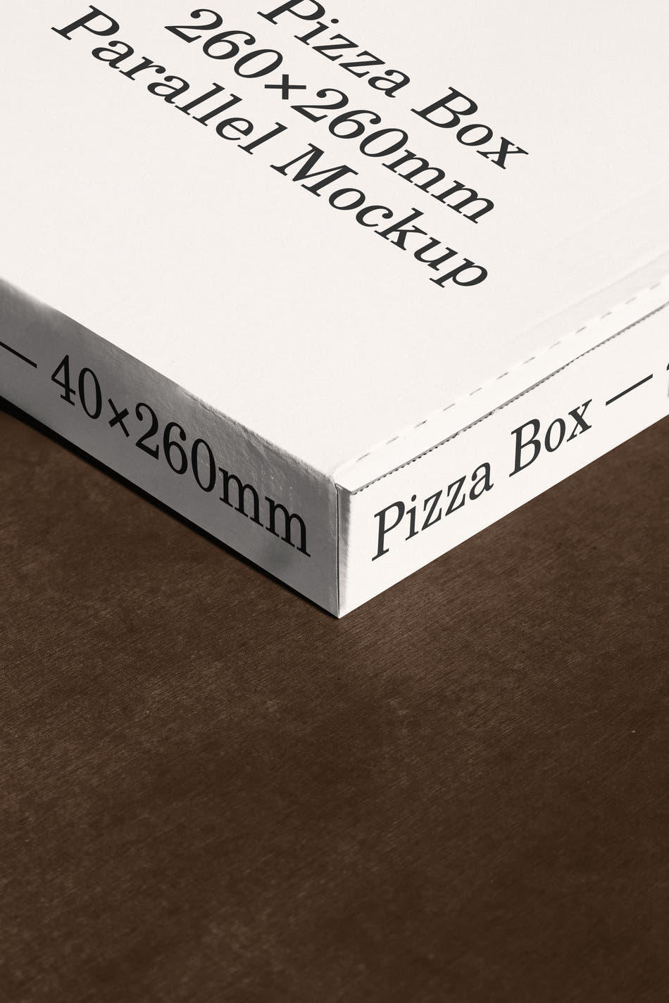 Pizza Box Mockup FO-A-12 - Pizza Box Mockup FO-A-12