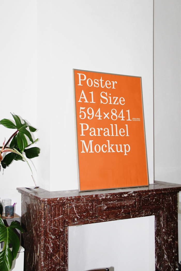 Poster Mockup OF-A-34 – Parallel Mockup
