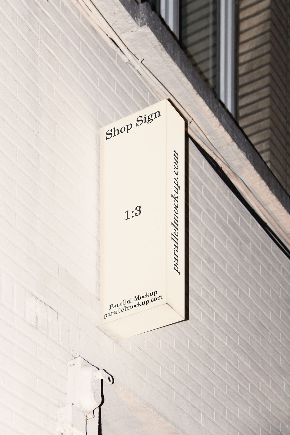 Shop Sign Mockup CI-B-01 - Shop Sign Mockup CI-B-01 - 1 of 2