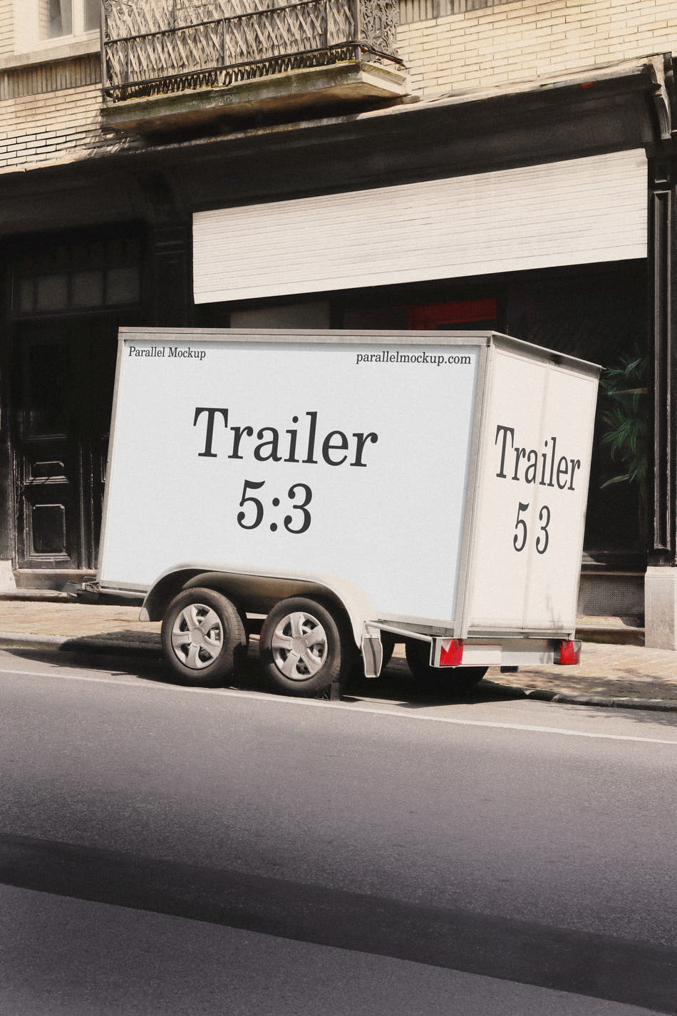 Trailer Mockup CI-A-11 - Trailer Mockup CI-A-11