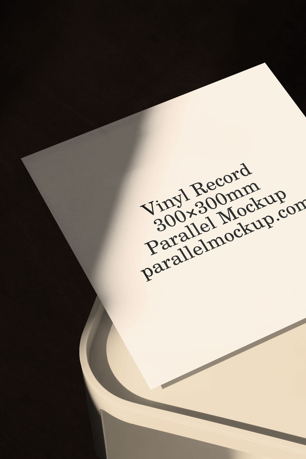 Vinyl Record Mockup OF-B-34 - Vinyl Record Mockup OF-B-34 - 1 of 2