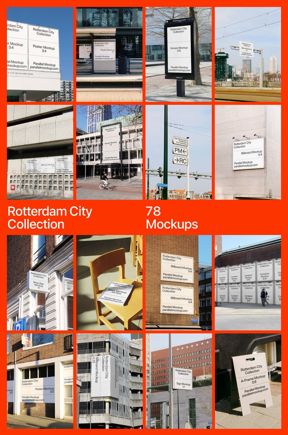 Rotterdam City Collection (78 mockups) - Main preview