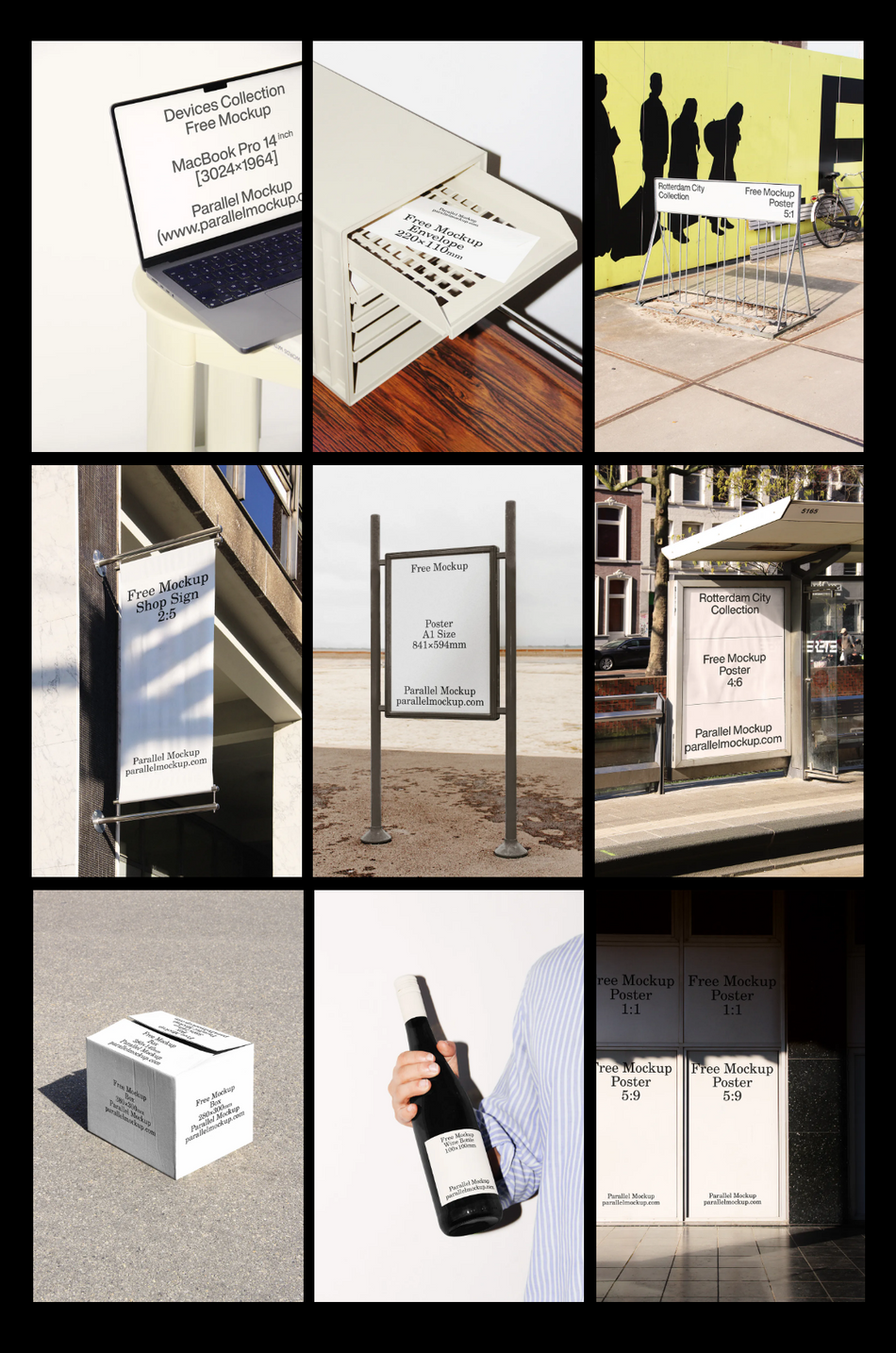 Free Collection (20 mockups) - Main preview