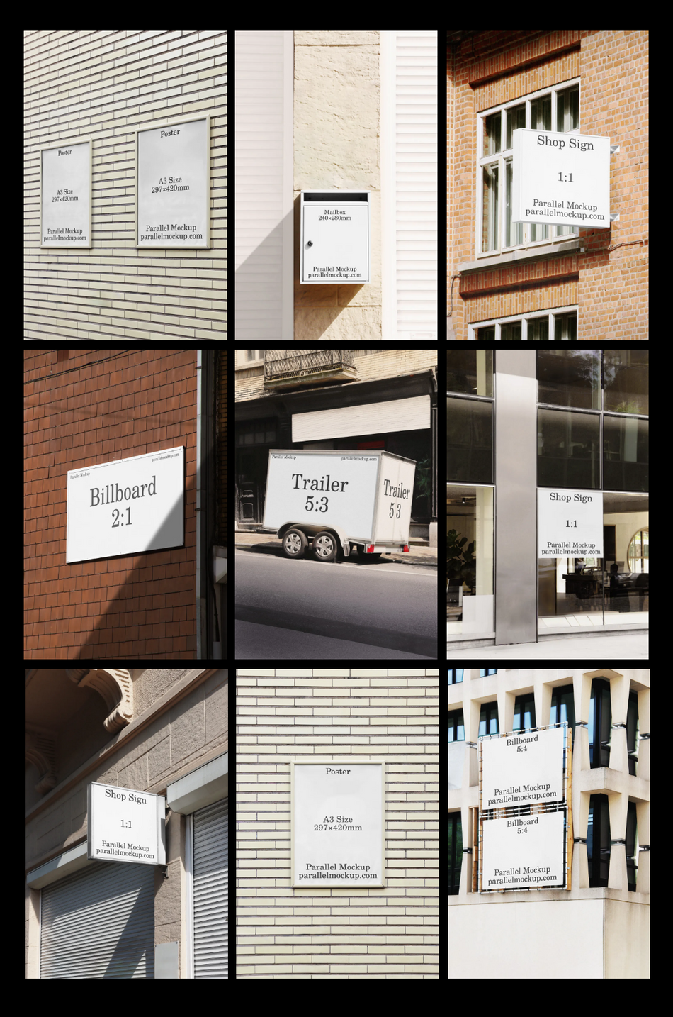 City Collection A (21 mockups) - Main preview