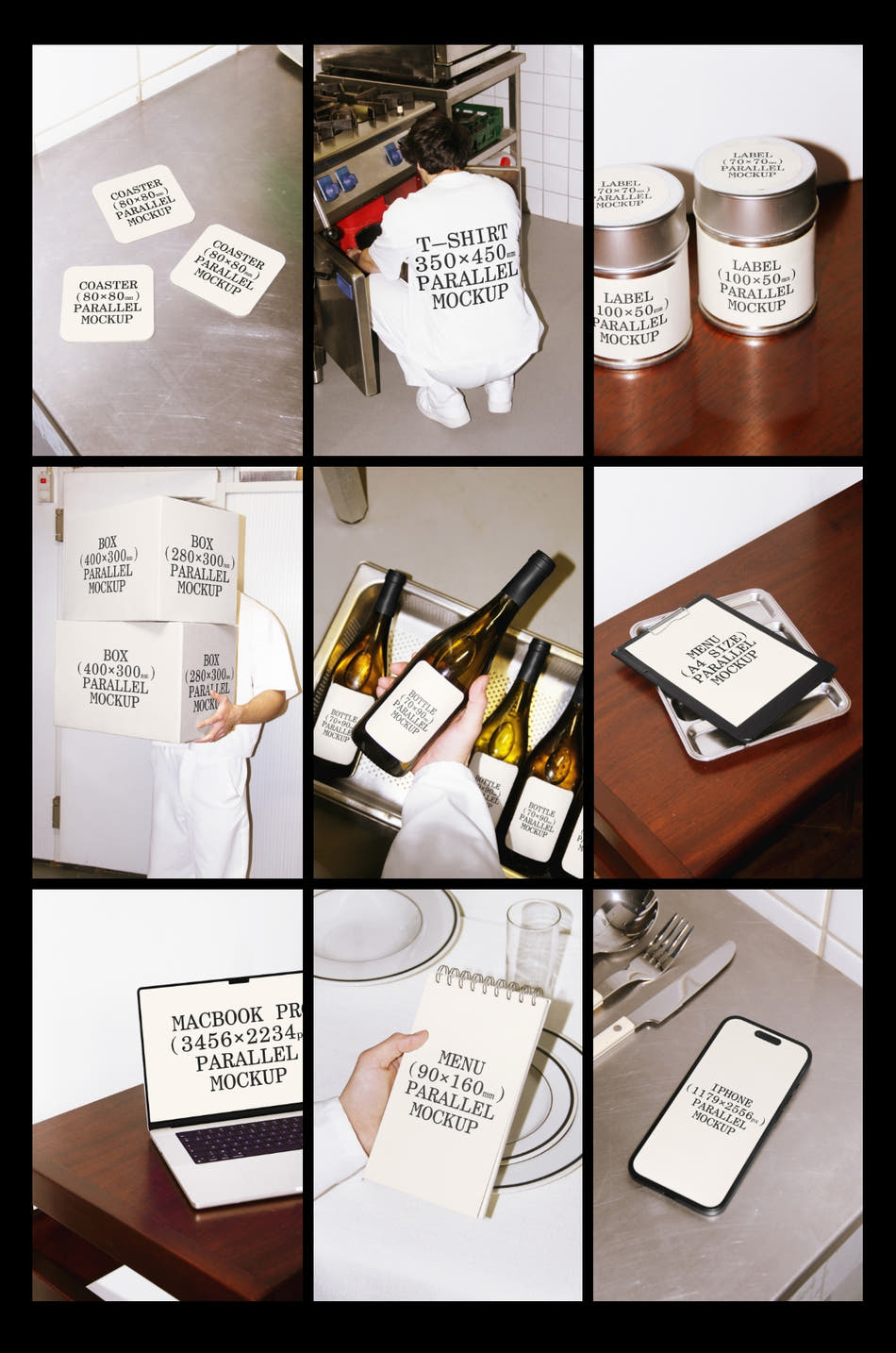 Bistro Collection (72 mockups)