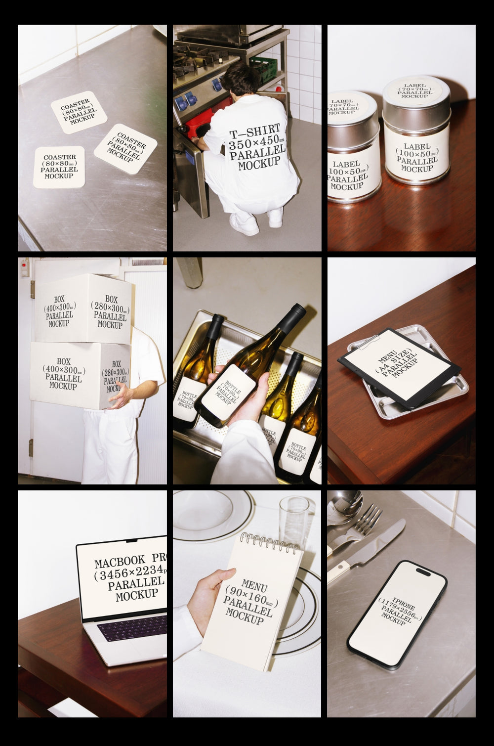 Bistro Collection (72 mockups) - Bistro Collection (72 mockups)