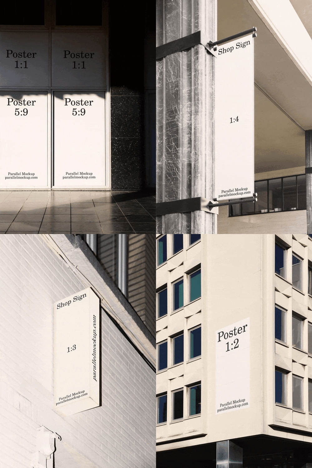 City Collection B (13 mockups) - City Collection B (13 mockups)