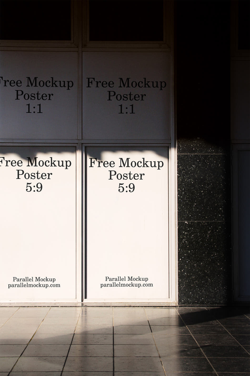 Poster Mockup FREE CI-B-12 - Main preview